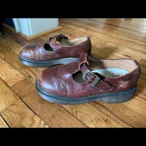 Dr. Martens Leather Mary Janes